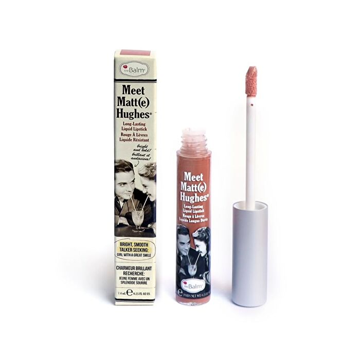 theBalm Meet Matte Hughes : Matte Liquid Lipstick - 12 Colors - Generous - 7.4ml