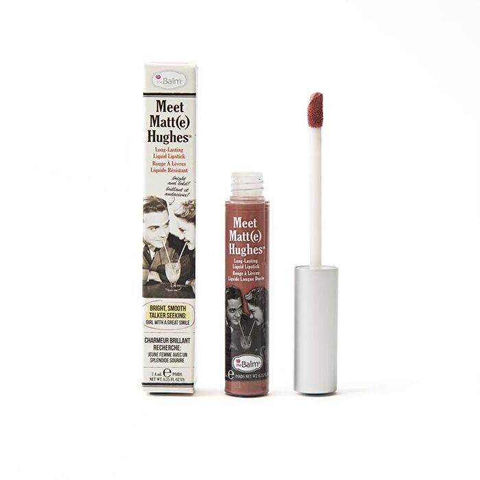 theBalm Meet Matte Hughes : Matte Liquid Lipstick - 12 Colors - Generous - 7.4ml