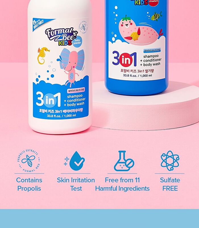 Kids 3in1 Jumbo - 4 Types - Strawberry