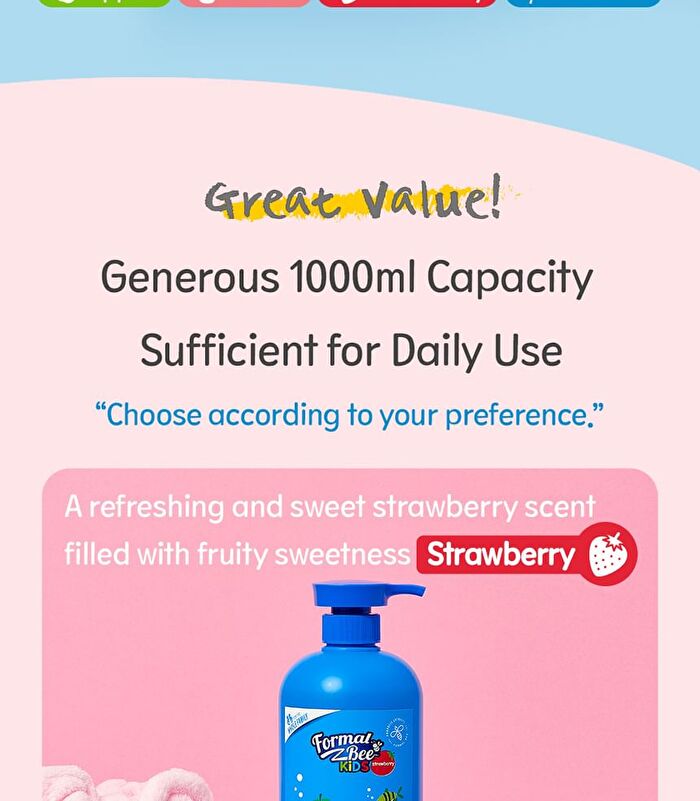 Kids 3in1 Jumbo - 4 Types - Strawberry