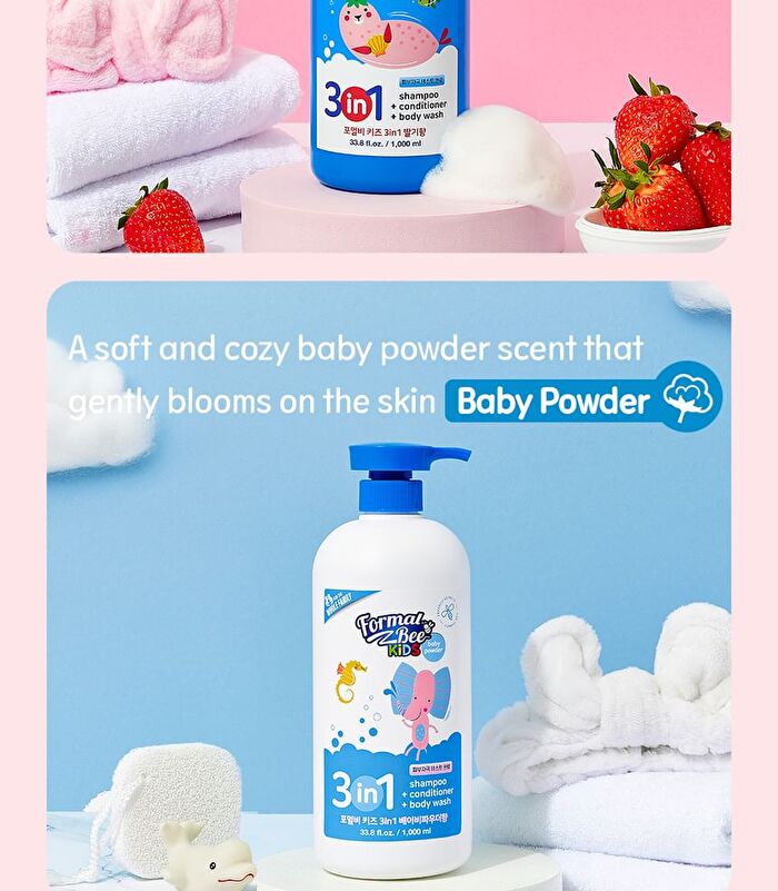 Kids 3in1 Jumbo - 4 Types - Strawberry