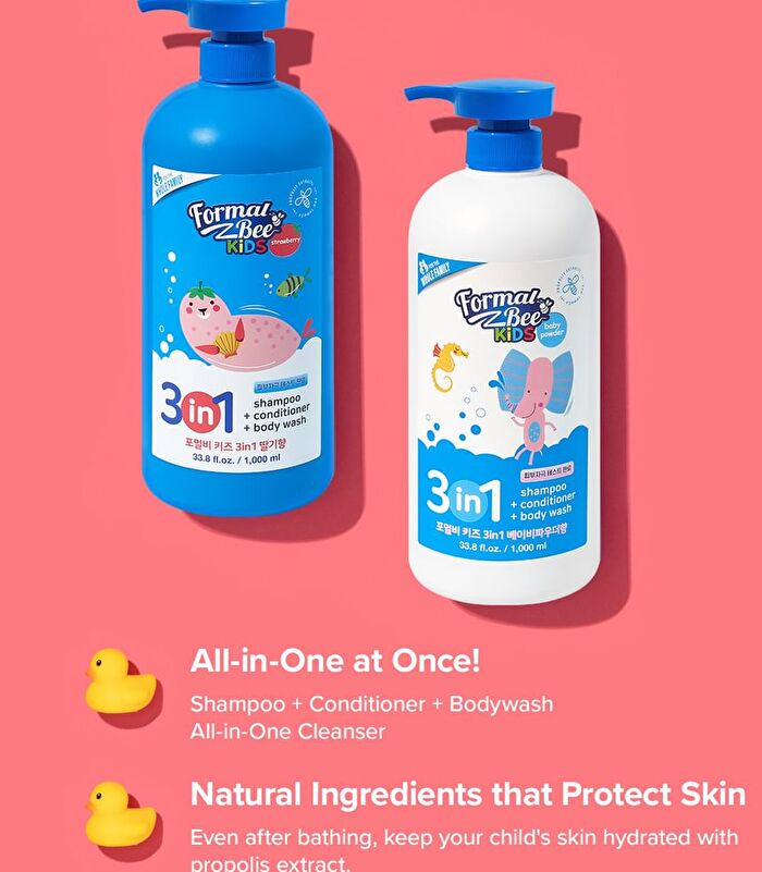 Kids 3in1 Jumbo - 4 Types - Strawberry