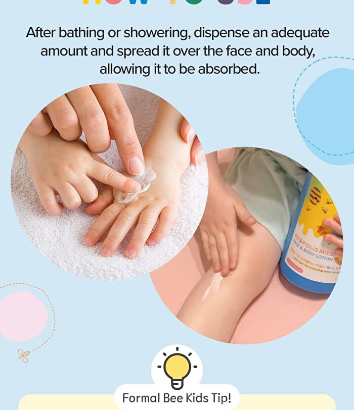 Kids Propolis Mild Face & Body Lotion - 1000ml
