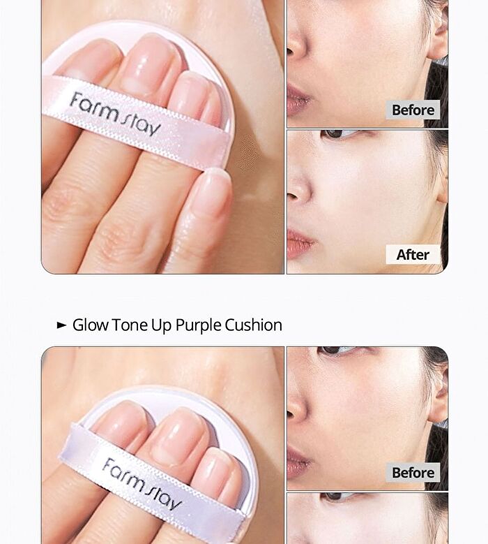 Tone Up Cushion - 3 Colors - Glow Pink 