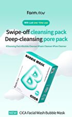Facial Wash Bubble Mask Set - 2 Types - Cica