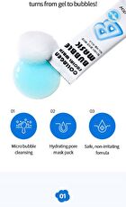 Facial Wash Bubble Mask Set - 2 Types - Cica