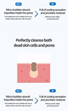 Facial Wash Bubble Mask Set - 2 Types - Collagen