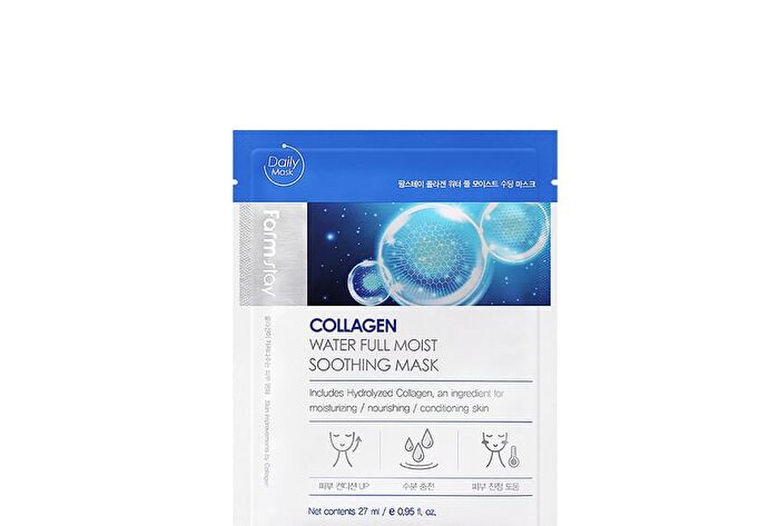 Collagen Water Full Moist Soothing Mask Set - 27ml x 10 sheets