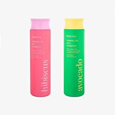 Farmstay Tamanu Oil Mild Shampoo - 2 Types - Hibiscus