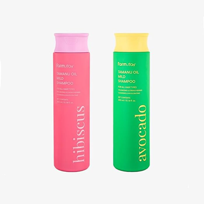 Tamanu Oil Mild Shampoo - 2 Types - Hibiscus