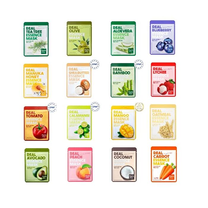 Real Essence Mask - 16 Types - Oatmeal
