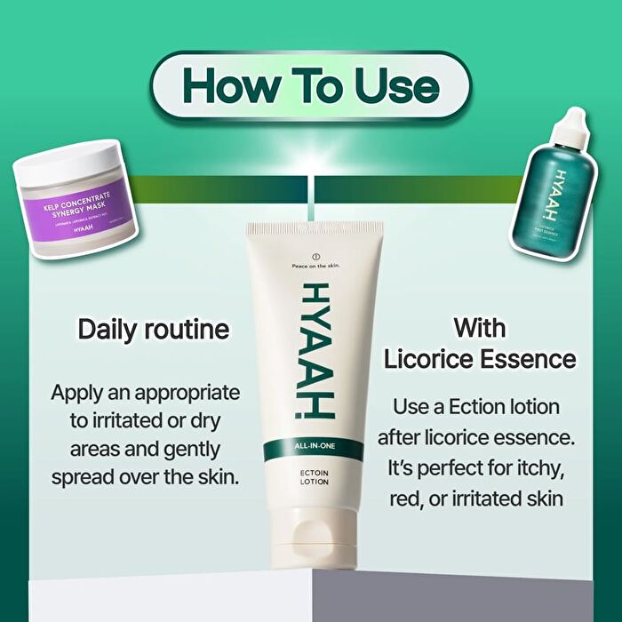 Hyaah All-In-One Ectoin Lotion - 100ml