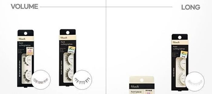 Point Piece Lashes - 2 Types - 2025 Version - #02 Clear Daily