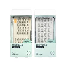 fillimilli Point Piece Lashes - 2 Types - 2025 Version - #02 Clear Daily