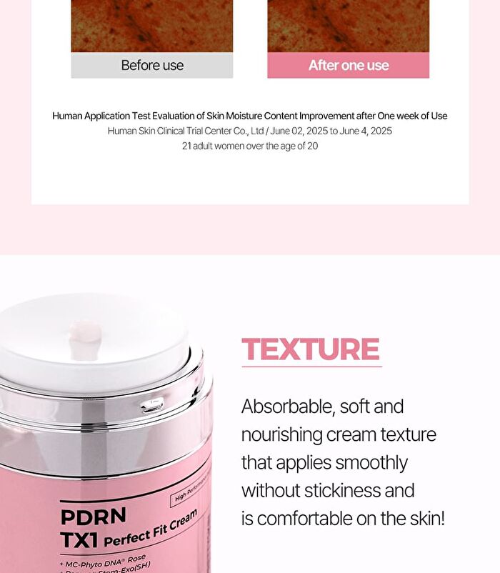 PDRN TX1 Perfect Fit Cream - 50g
