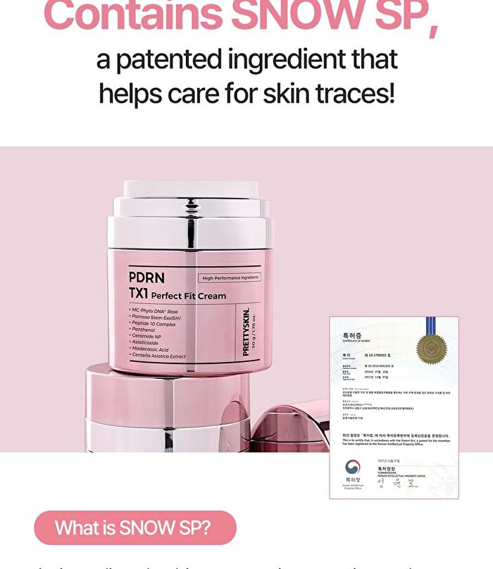PDRN TX1 Perfect Fit Cream - 50g