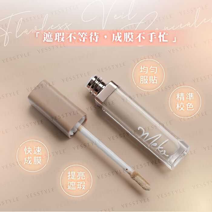Meko Flawless Veil Concealer - Milky Gray Green