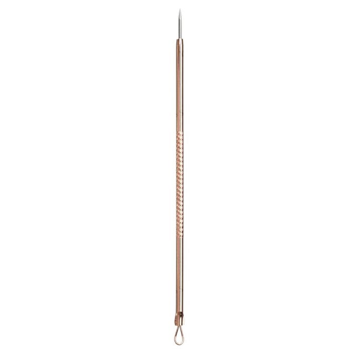 Double-Headed Anti-Slip Acne Popper Stick - Rose Gold - 1 pc