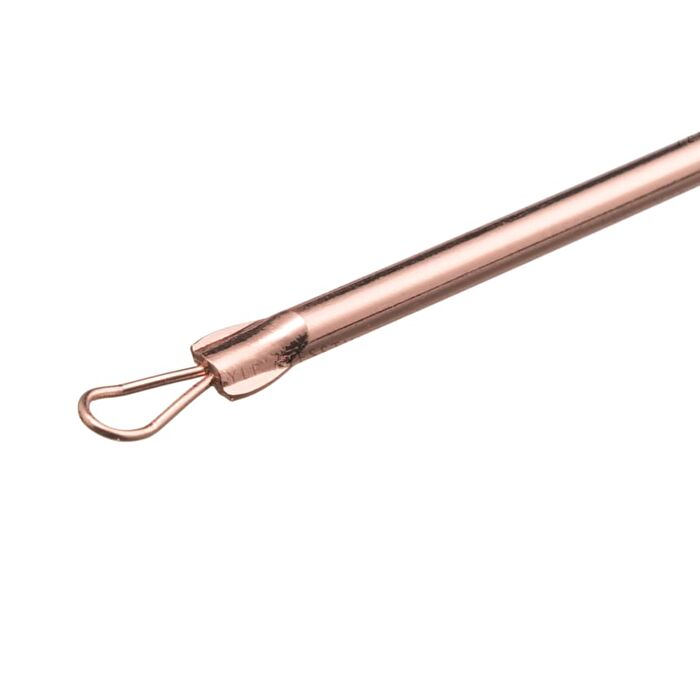 Double-Headed Anti-Slip Acne Popper Stick - Rose Gold - 1 pc