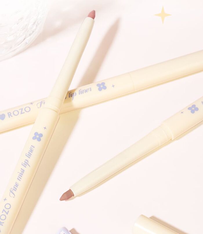 Rozo Precision Matte Lip Pencil - 3 Colors - SS07# Nude Beige Brown - 300mg