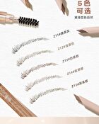 Rozo Dual-Ended Fine Eyebrow Pen - 5 Colors - Z11# Charcoal Grey - 140mg