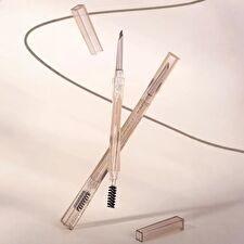 Rozo Dual-Ended Fine Eyebrow Pen - 5 Colors - Z11# Charcoal Grey - 140mg