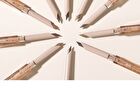 Rozo Dual-Ended Fine Eyebrow Pen - 5 Colors - Z15# Dark Brown - 140mg