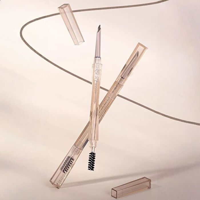 Rozo Dual-Ended Fine Eyebrow Pen - 5 Colors - Z15# Dark Brown - 140mg