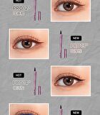 Rozo Precision Micro Sculpt Liquid Eyeliner - 5 Colors - PRO12# Cool Tea Brown - 400mg