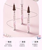 Rozo Cat Print Fine Longwear Liquid Eyeliner - 5 Colors - L01# Starry Black - 0.6ml