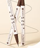 Rozo Cat Print Liquid Eyebrow Pen - 3 Colors - DV02# Milk Tea Brown - 0.6ml