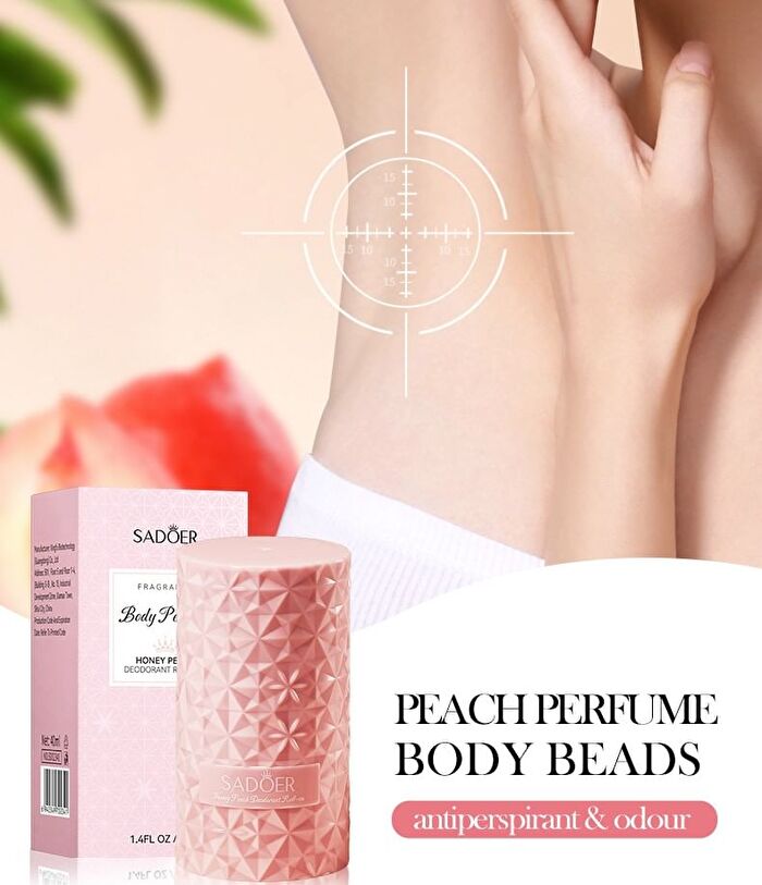 Sadoer Fragrance Roll-On Dew - 4 Flavors - Rose - 40ml