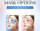 Sadoer Hydrogel Smooth Eye Mask - 4 Types - 24K Gold - 6g