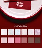 Happy Me Day 12 Shades Eyeshadow Palette - #06 Wish Pink