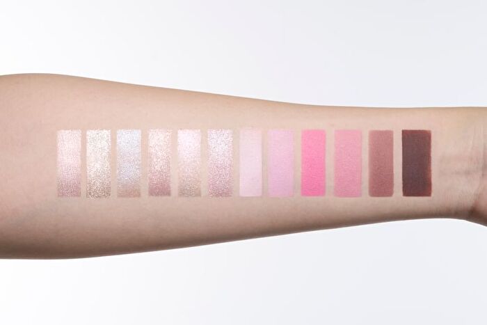 Happy Me Day 12 Shades Eyeshadow Palette - #06 Wish Pink