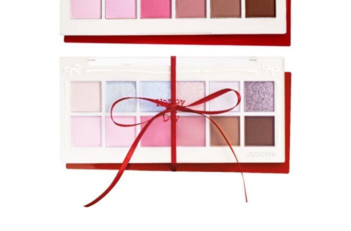 Happy Me Day 12 Shades Eyeshadow Palette - #06 Wish Pink