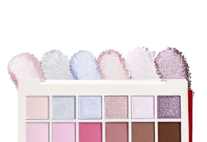 Happy Me Day 12 Shades Eyeshadow Palette - #06 Wish Pink