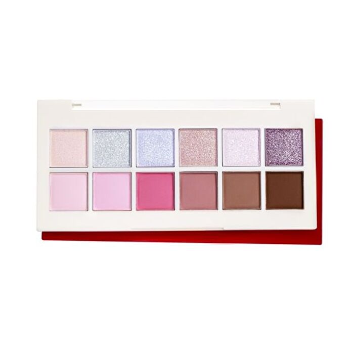 Happy Me Day 12 Shades Eyeshadow Palette - #06 Wish Pink