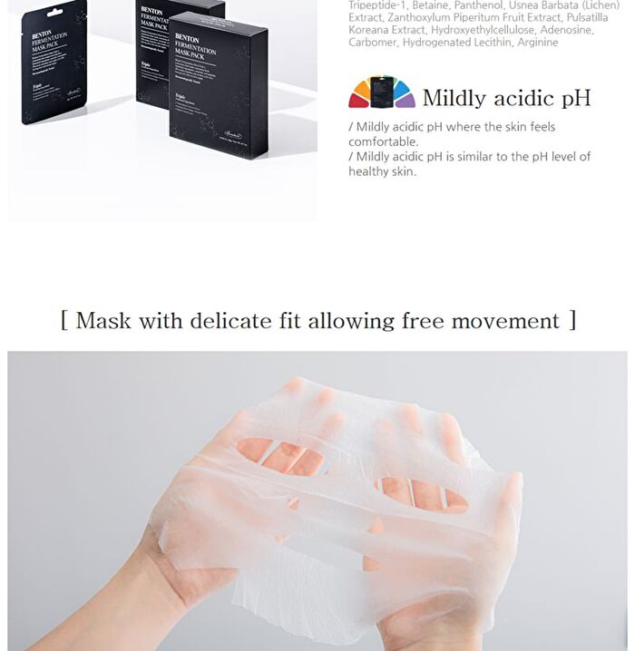 Fermentation Mask Pack Set - 2025 Version - 20g x 10 sheets