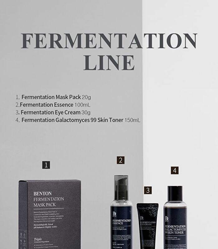 Fermentation Mask Pack Set - 2025 Version - 20g x 10 sheets