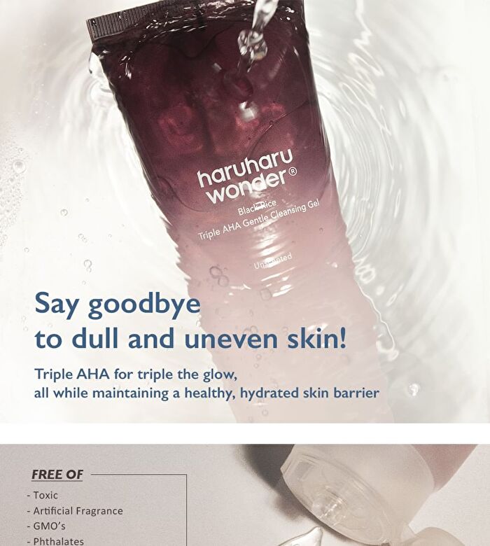 haruharu wonder Black Rice Triple AHA Gentle Cleansing Gel Mini - 20ml
