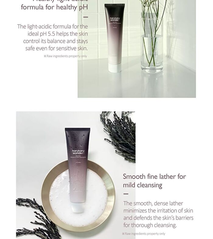 haruharu wonder Black Rice Moisture 5.5 Soft Cleansing Gel Mini - 20ml