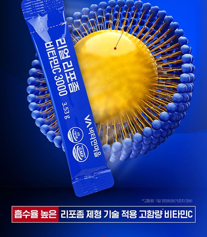 Real Liposome Vitamin C 3000 - 3.53g x 30 sticks