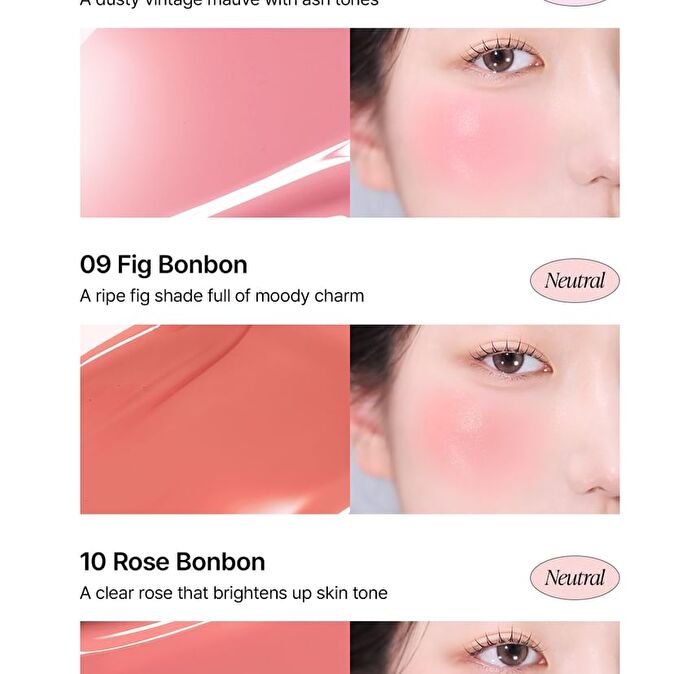BonBon Glow Cheek - 10 Colors - #01 Nougat Bonbon