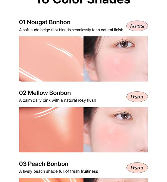 BonBon Glow Cheek - 10 Colors - #06 Lilac Bonbon