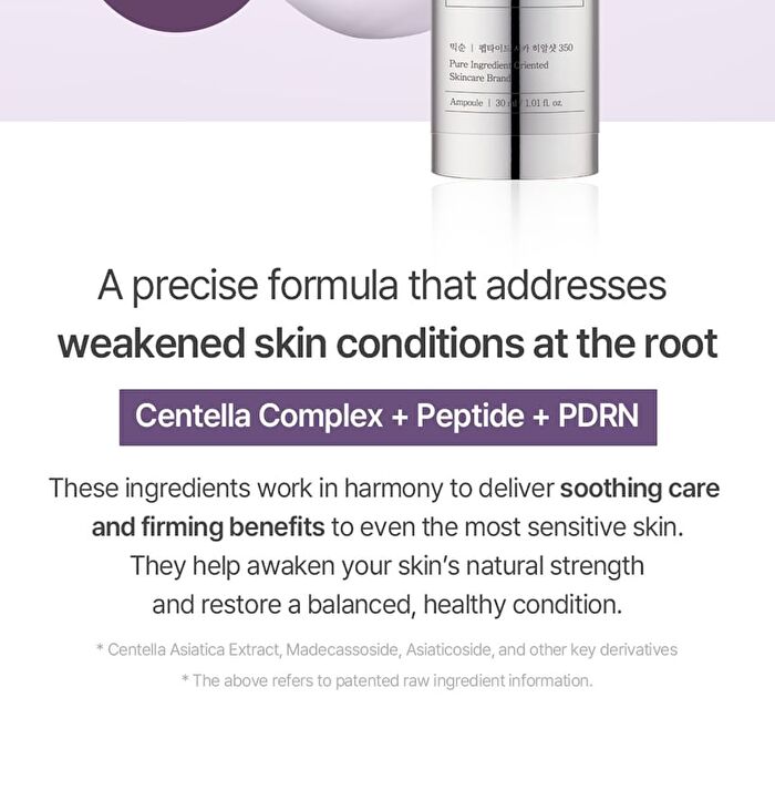 mixsoon Peptide Cica Hyalshot 350 - 30ml