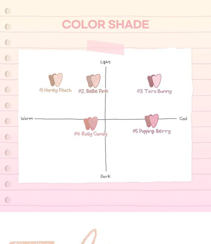 Color Play Dual Liner - 5 Colors - #01 Honey Peach