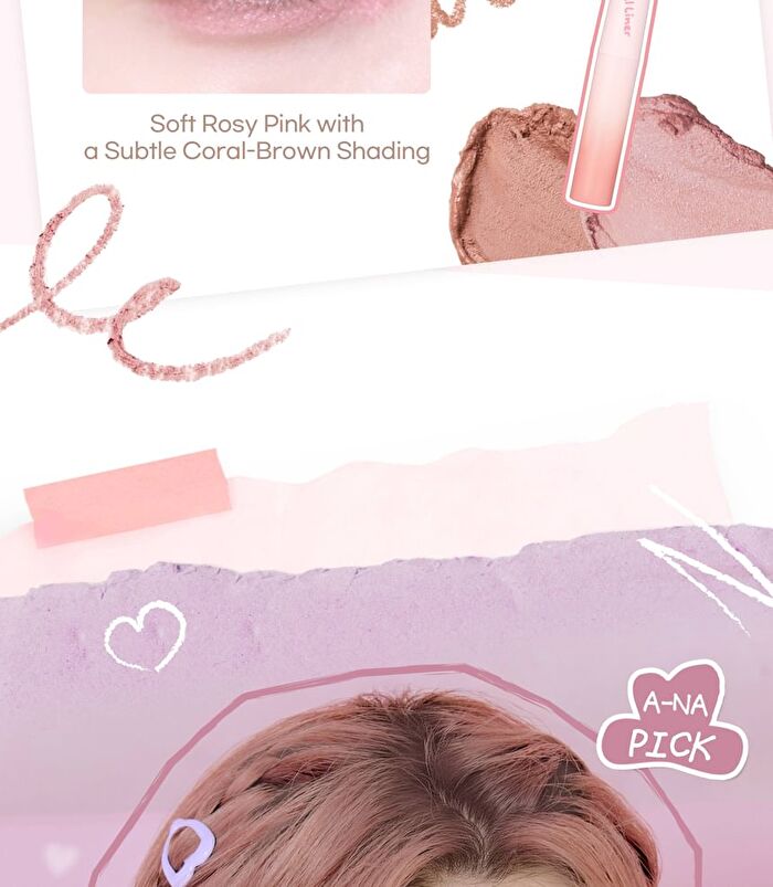Color Play Dual Liner - 5 Colors - #05 Popping Berry