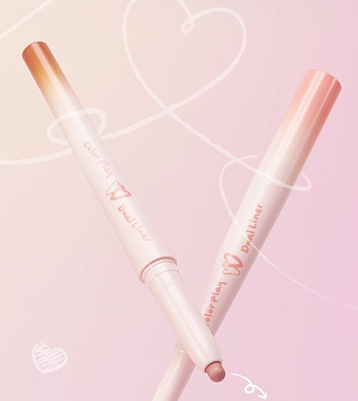 Color Play Dual Liner - 5 Colors - #05 Popping Berry