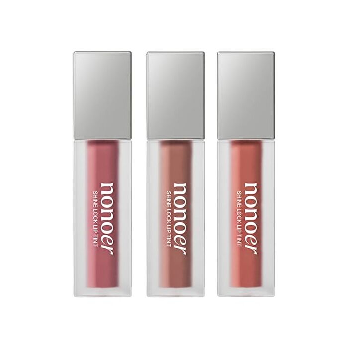 Shine Lock Lip Tint - 3 Colors - #002 Rosy Nut